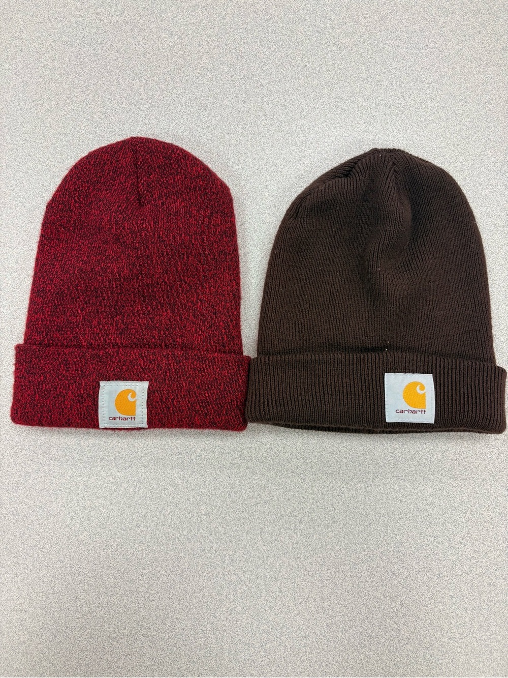 2-pair of Carhartt®️Adult Cuffed Winter Beanie Hat